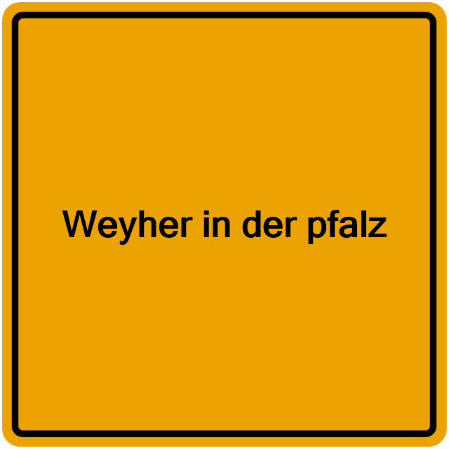 Einwohnermeldeamt24 Weyher in der pfalz